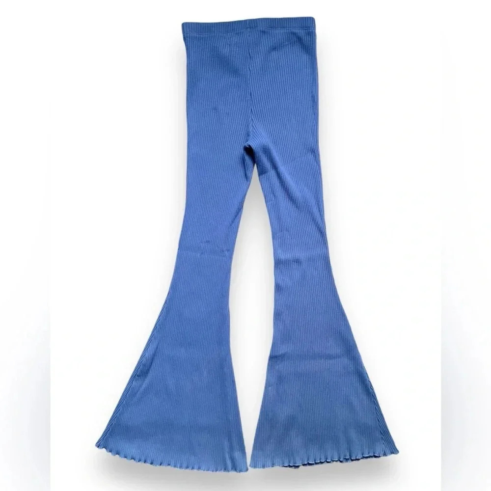 Aerie Kick-It Ribbed Super Flare Leggings - Picture 7 of 7